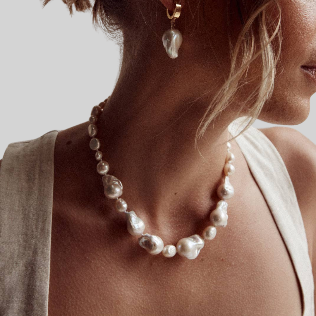 Asher Baroque Pearl Necklace