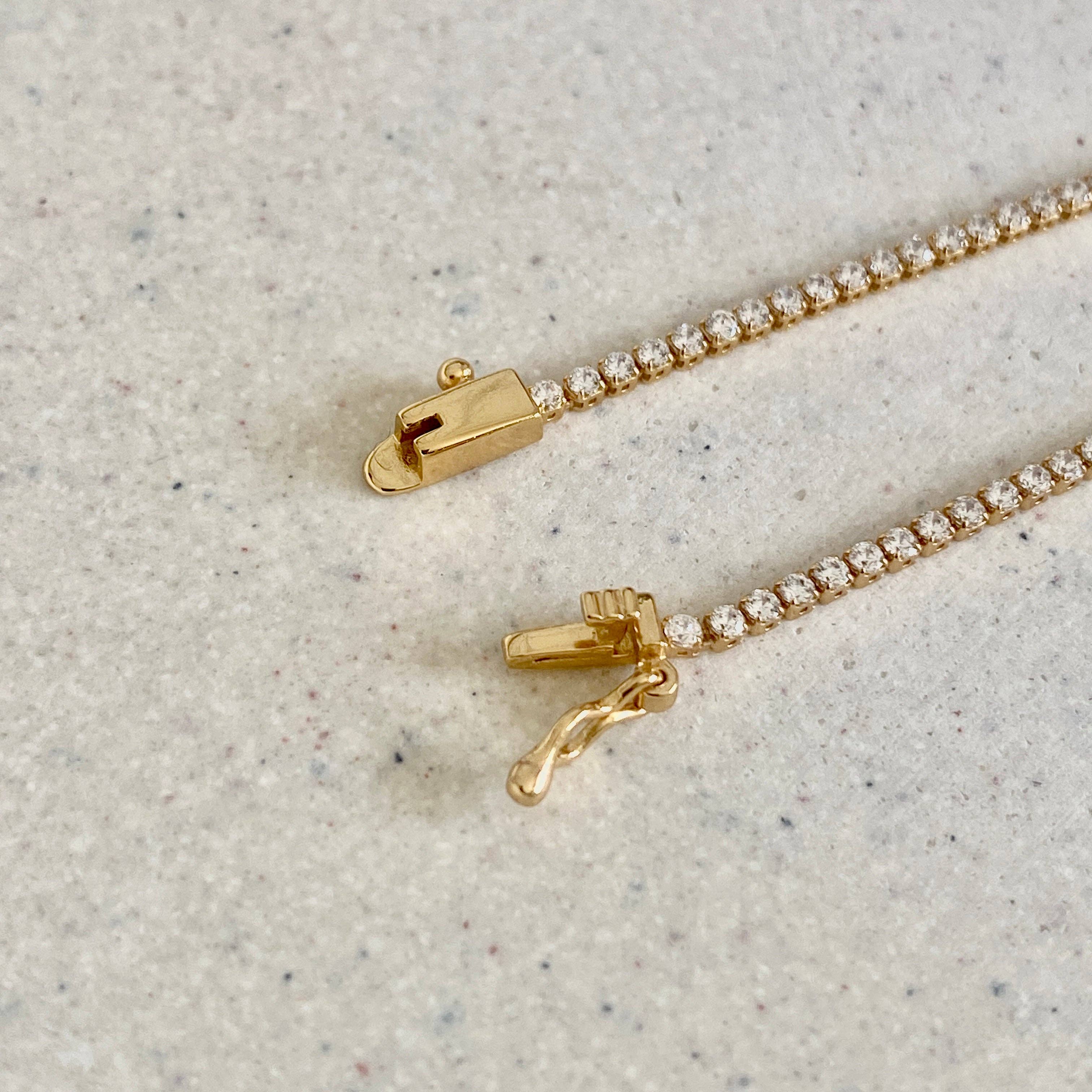 Tennis Bracelet | Gold