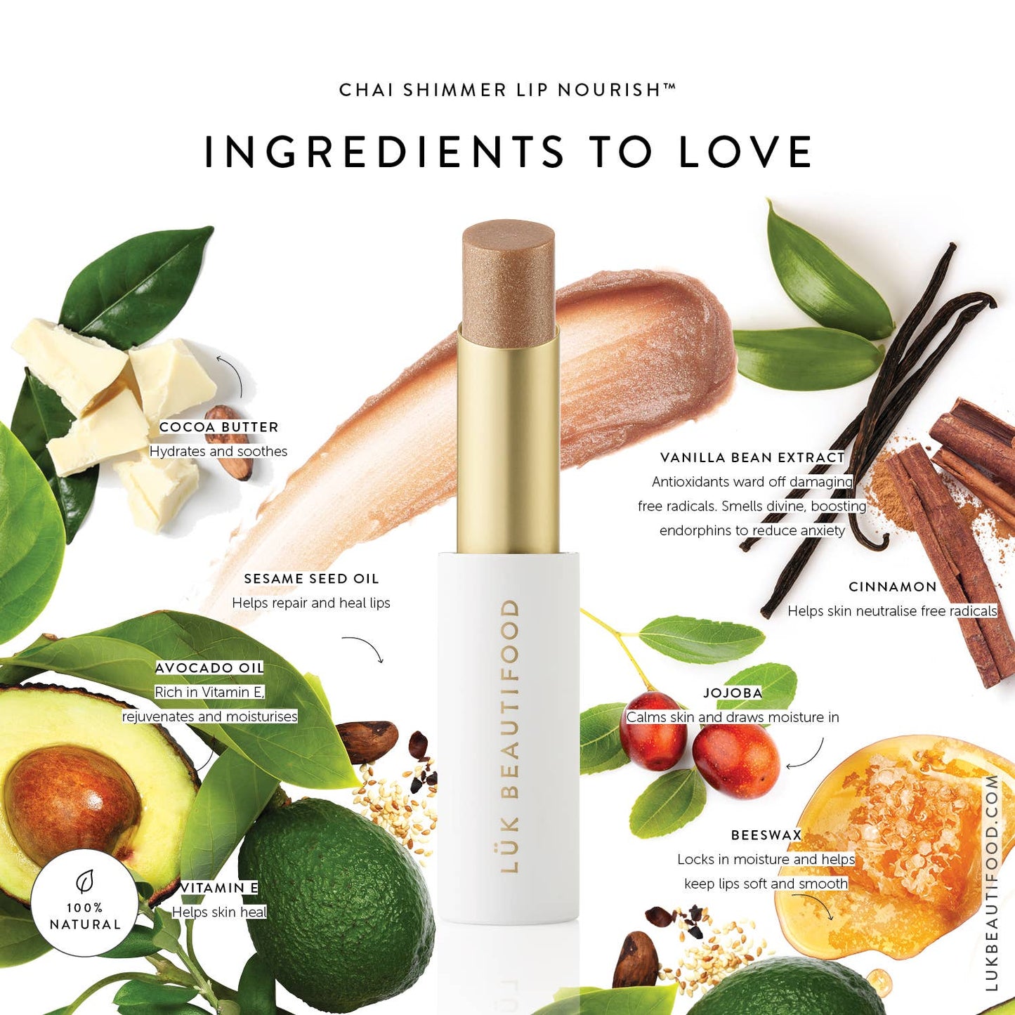 Lip Nourish™ Lipstick | Chai Shimmer