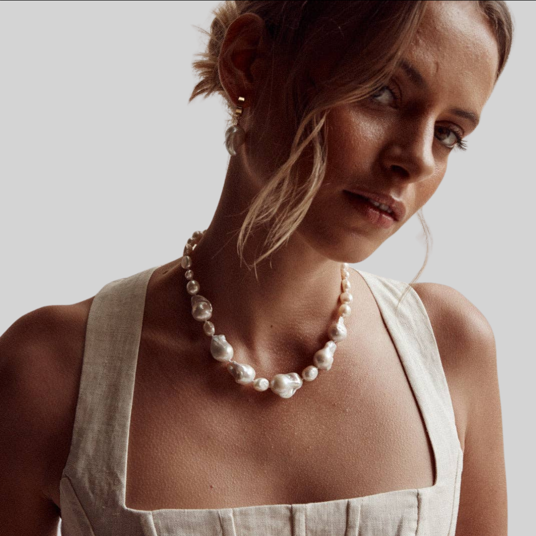 Asher Baroque Pearl Necklace