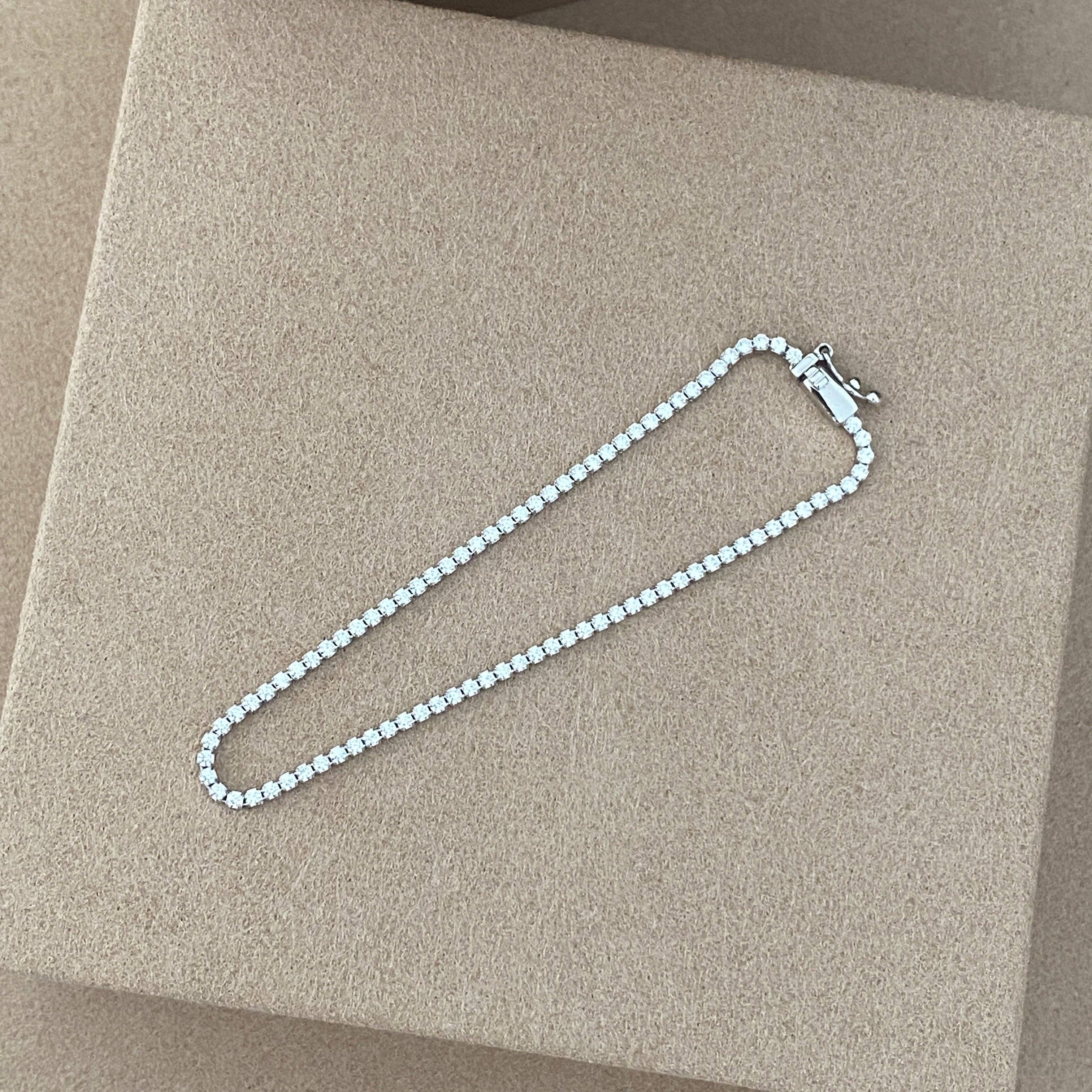 Tennis Bracelet | Silver