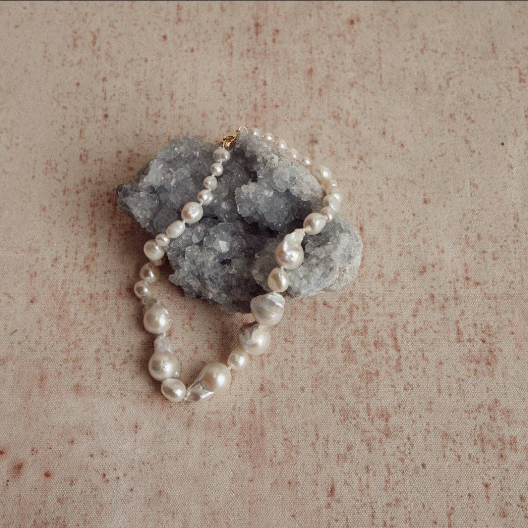 Asher Baroque Pearl Necklace