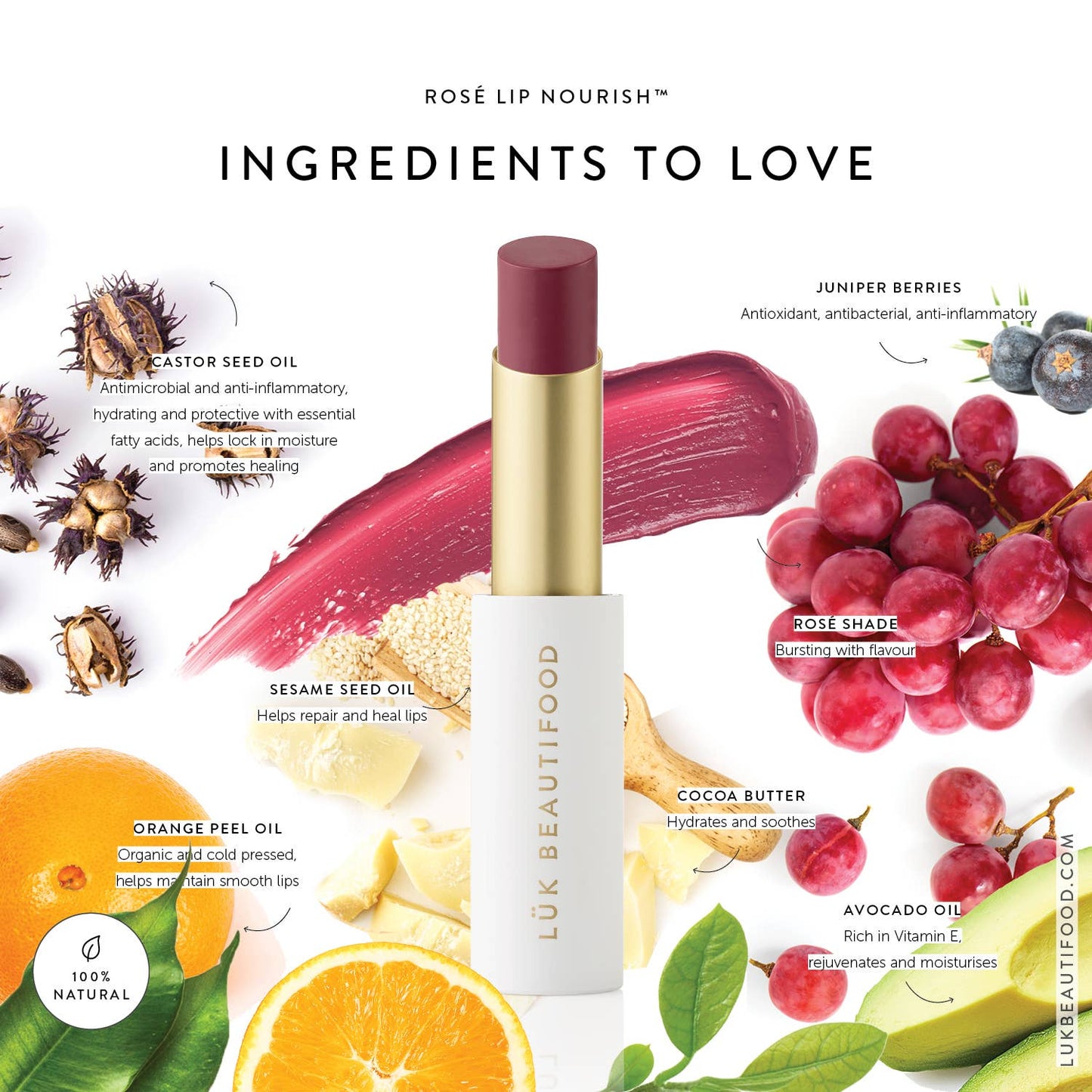 Lip Nourish™ Lipstick | Rosé