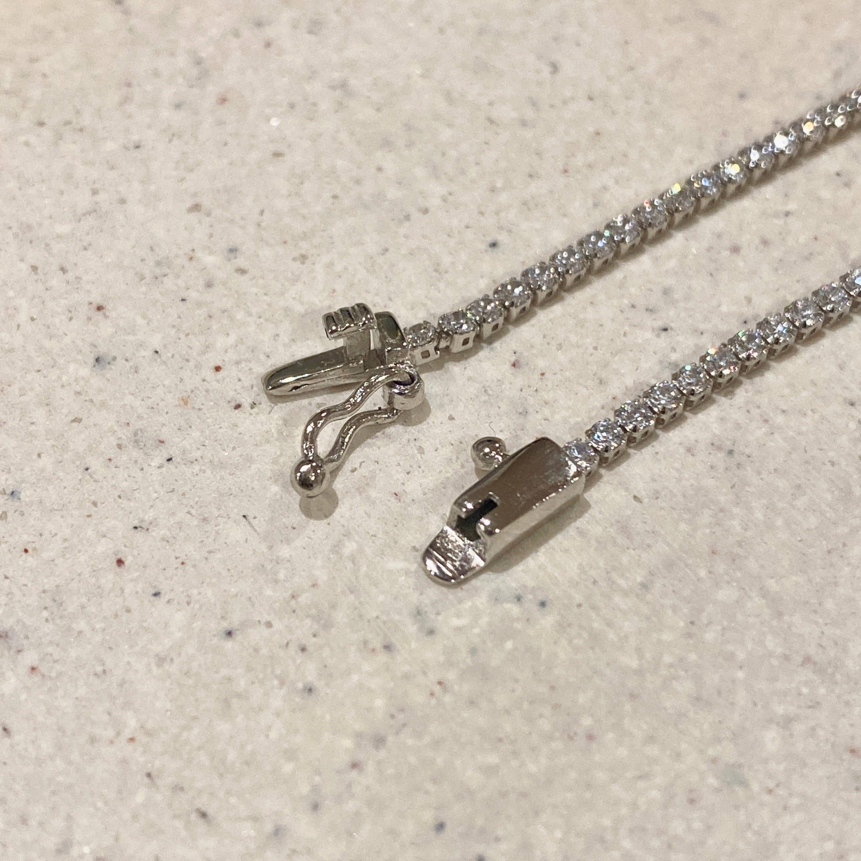 Tennis Bracelet | Silver