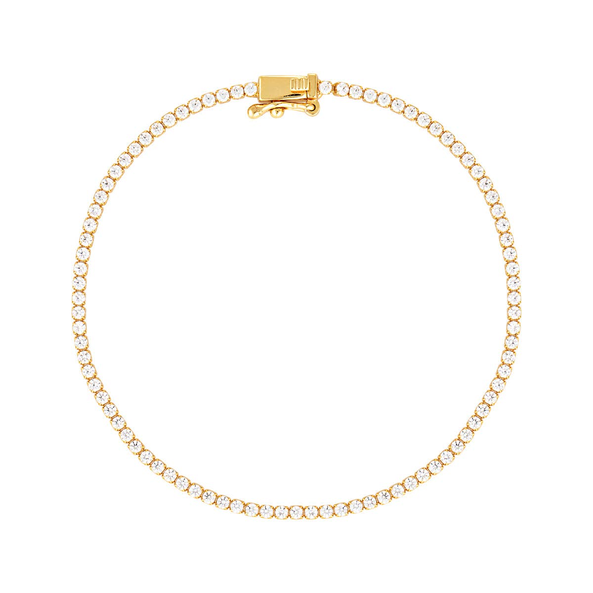 Tennis Bracelet | Gold