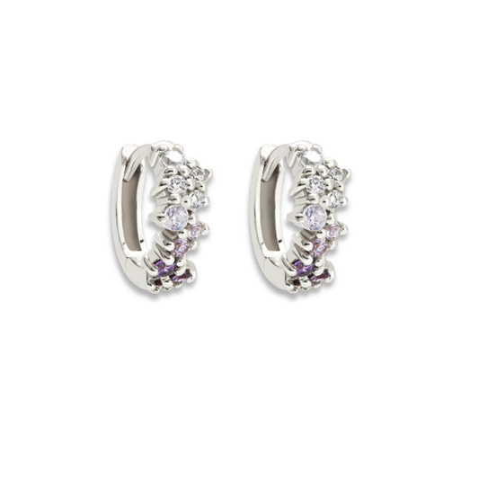 Purple Gradient Covey Huggies | Silver (Limited Release)